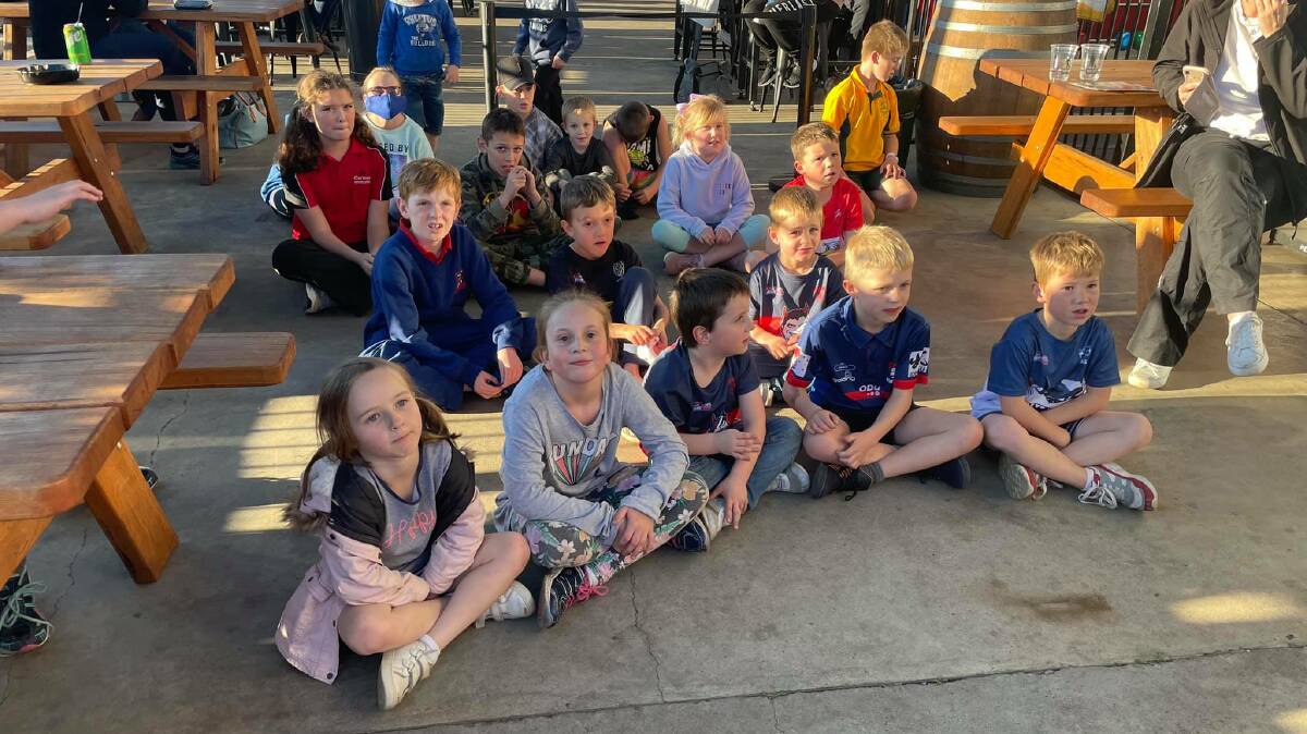 Gunnedah Auskick players finished the year off with a presentation in early August.