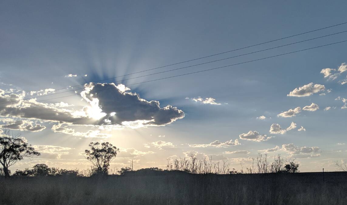 HOT: Cloud cover will be wanted on Monday with Tamworth set to reach 37 degrees.