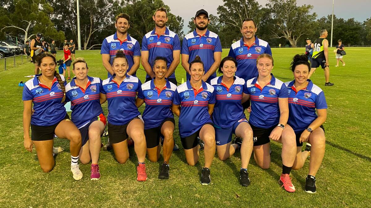 COMPETE: The Gunnedah contingent that represented the Northern Eagles at the National Touch League. Photo: Supplied