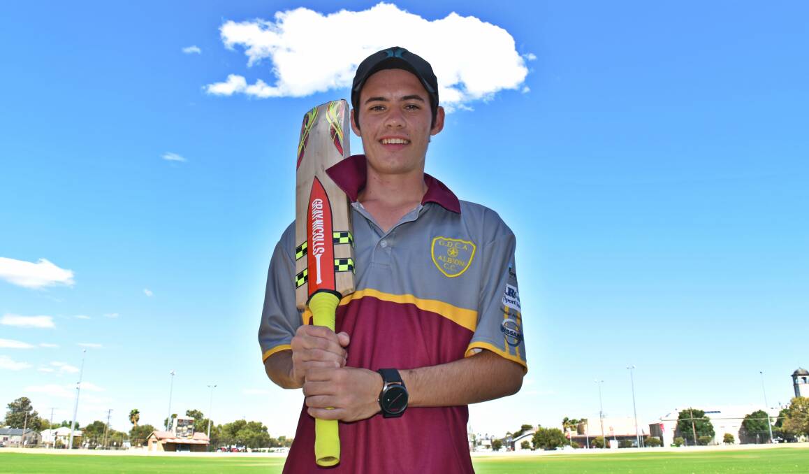 ALL-ROUNDER: Hayden Baker is enjoying a productive second year in the Gunnedah District Cricket Association first grade competition. Photo: Ben Jaffrey