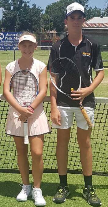 ON THE ROAD: Anna Bishop and Aaron Osmond took part in a number of tournaments this month and produced impressive results. Photo: Supplied