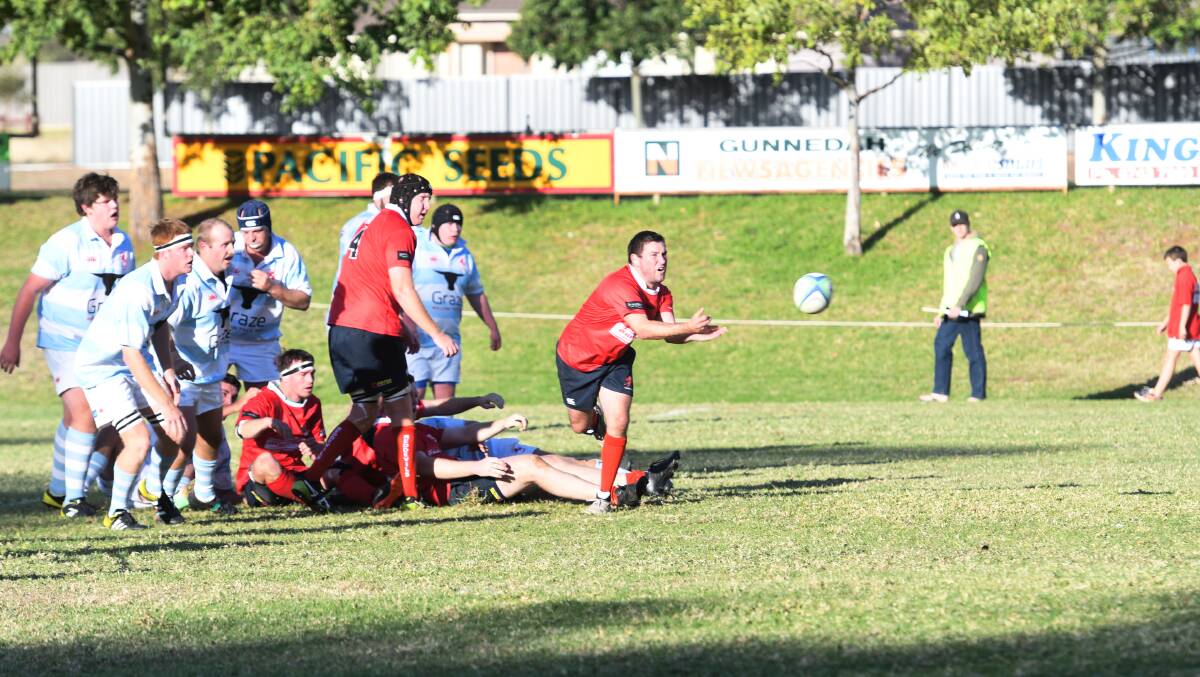 Mal Frend scored a crucial second half try for the Red Devils in their last match against Barraba-Gwydir.