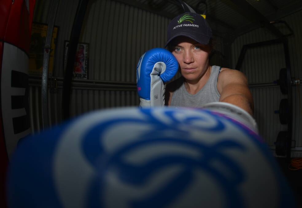 LONG TIME COMING: Enja Prest made her pro debut on Saturday at the Gunnedah Town Hall. Photo: Ben Jaffrey