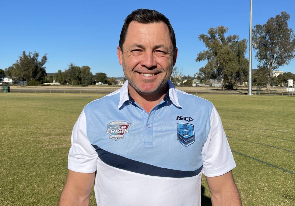 SPECIAL MOMENT: Gunnedah Touch Association's Paul Brady has been working toward NSW selection for five years. Photo: Supplied