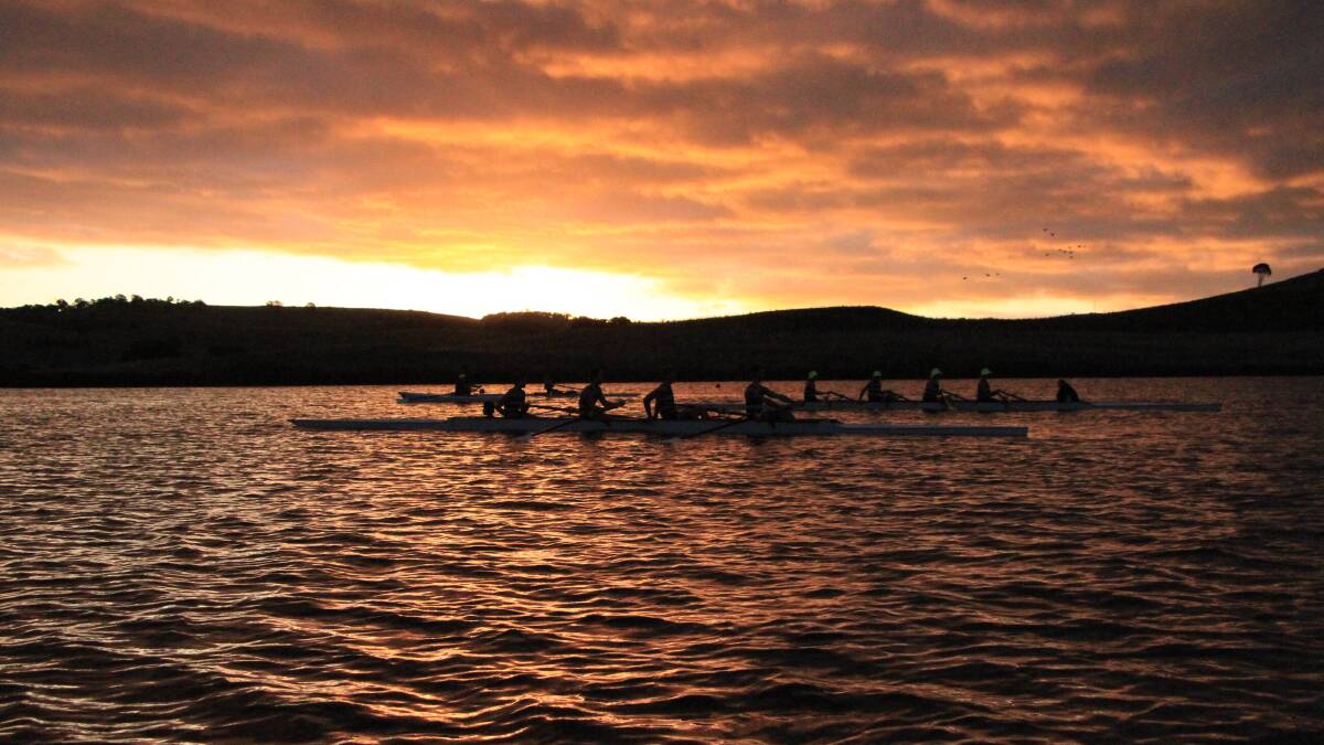 TAS rowers finish season off at Head of the River regatta