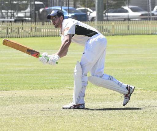 REWIND: Cleal in action for Gunnedah in the War Veterans Cup.