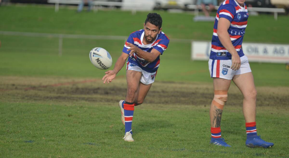 ACE: Bulldogs No 1 Dylan Lake has bagged a try double against the Magpies.