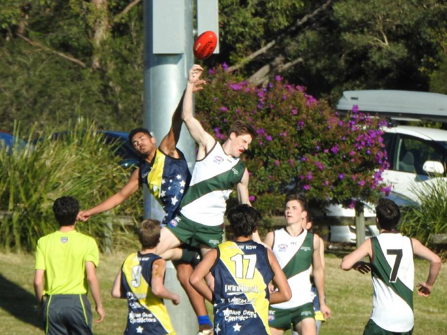 RAW TALENT: North West's Rhys Smith in action during the two-day under-17 representative carnival in Coffs Harbour that finished on Wednesday.