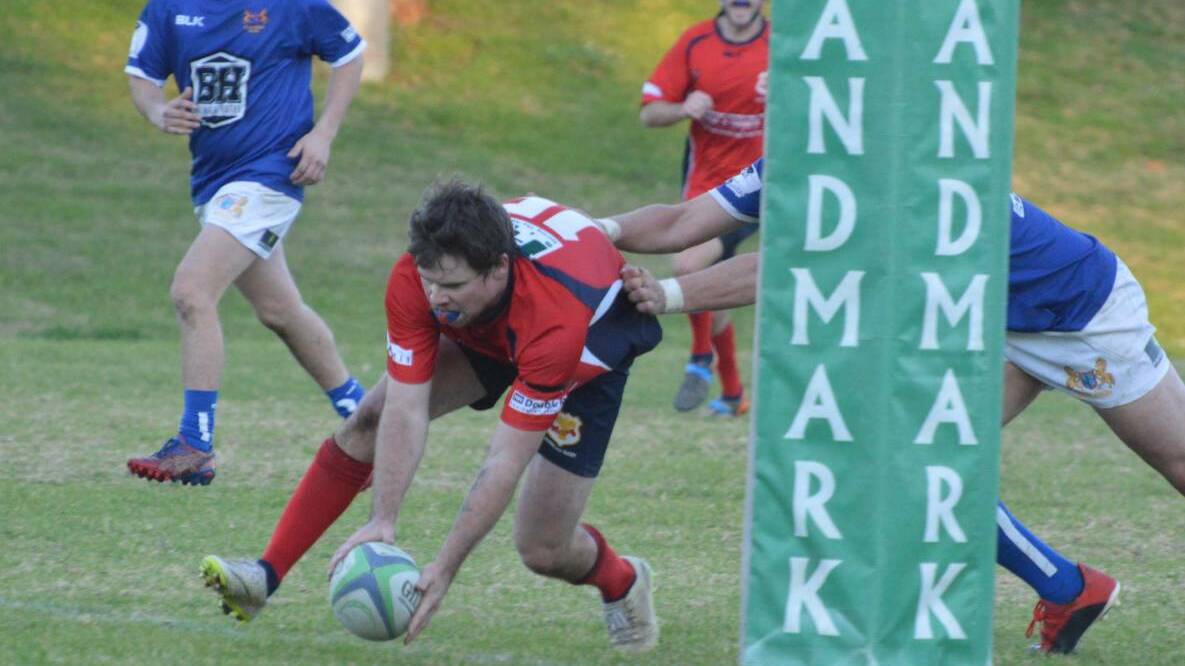 "ILL-DISCIPLINE": Red Devils halfback Darrell Morrison received a yellow card in the side's win over Moree. It was one of two yellow cards Gunnedah were handed.