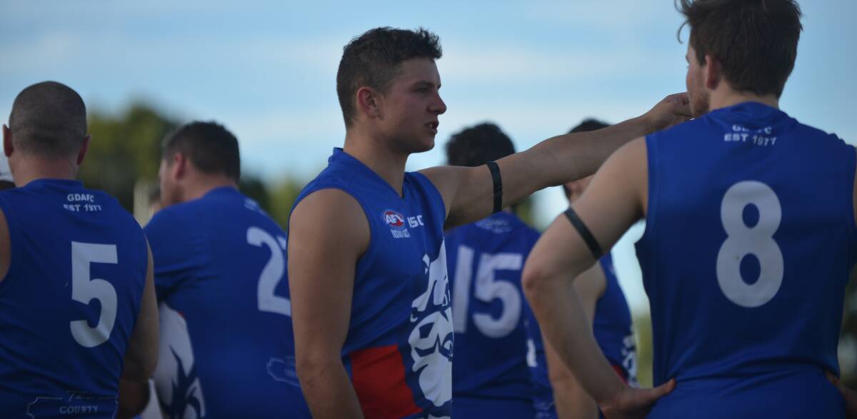 THE IMPORT: Josh Chiavaroli has impressed at the Bulldogs since arriving in town this year.
