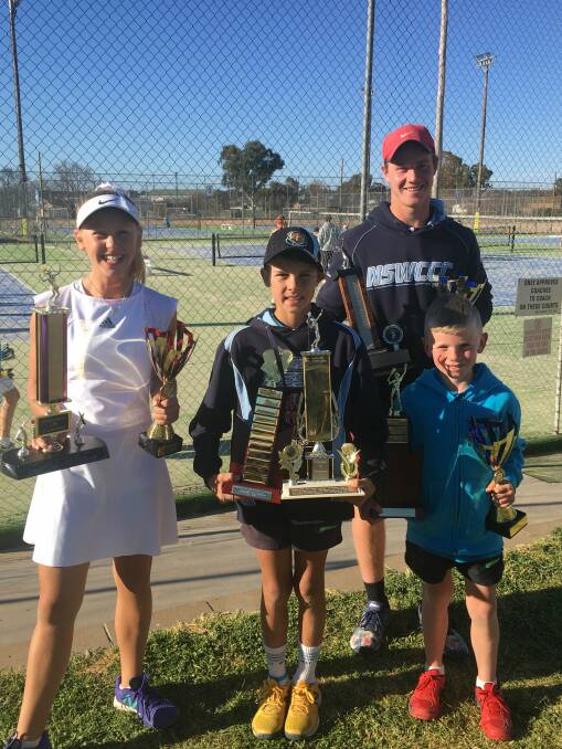 Anna Bishop, Mason Louis, Andrew Osmond and Lincoln Budden won their age groups.
