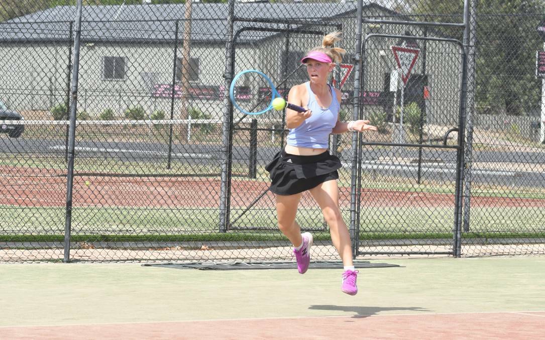 HIGHLIGHT REELS: Gunnedah Tennis Club members Anna Bishop and Vitorio Sardinha have qualified for the prestigious December Showdown, in Melbourne.