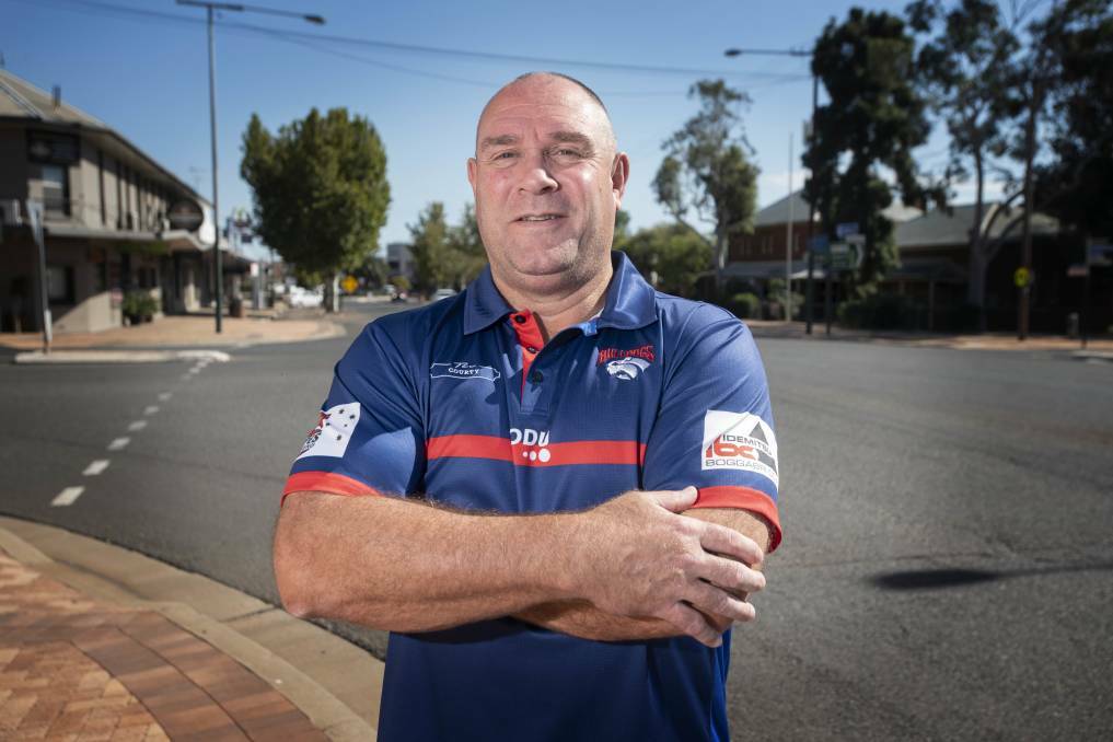PERSONAL GROWTH: Bulldogs coach Doug Meagher says he will leave Gunnedah a better person. Photo: Peter Hardin
