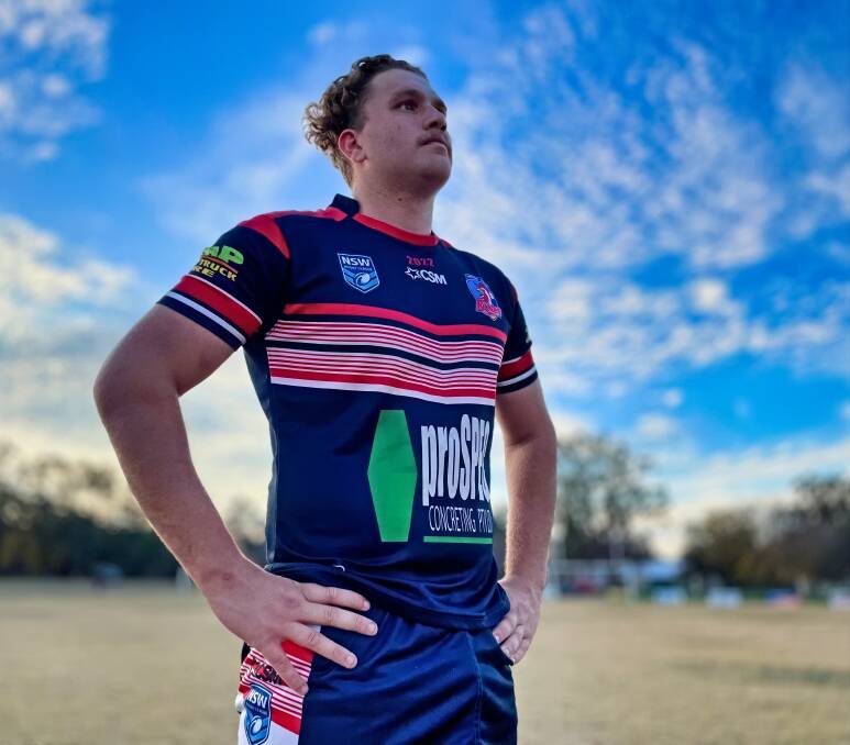 BOOM PROSPECT: Big things are expected of Roosters prop Ryan Kelly-Payne. Photo: Mark Bode