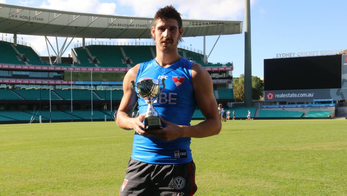 The new North West AFL schools comp is called The Sam Naismith Cup.