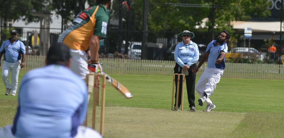 LOCAL KNOWLEDGE: Farran Lamb, who will play for Gunnedah against Moree on Sunday, bowls at Wolseley Oval recently. Photo: Mark Bode 