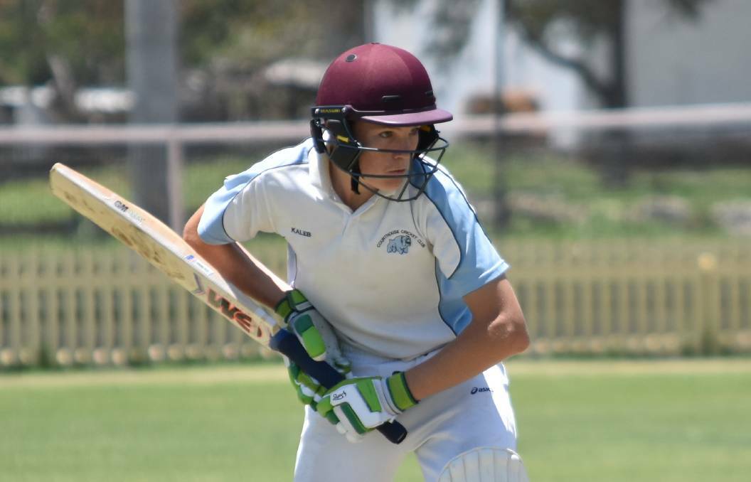 YOUNG GUN: Gunnedah co-captain Mitchell Swain has high hopes for youngster Kaleb McIlveen (pictured). Photo: Ben Jaffrey