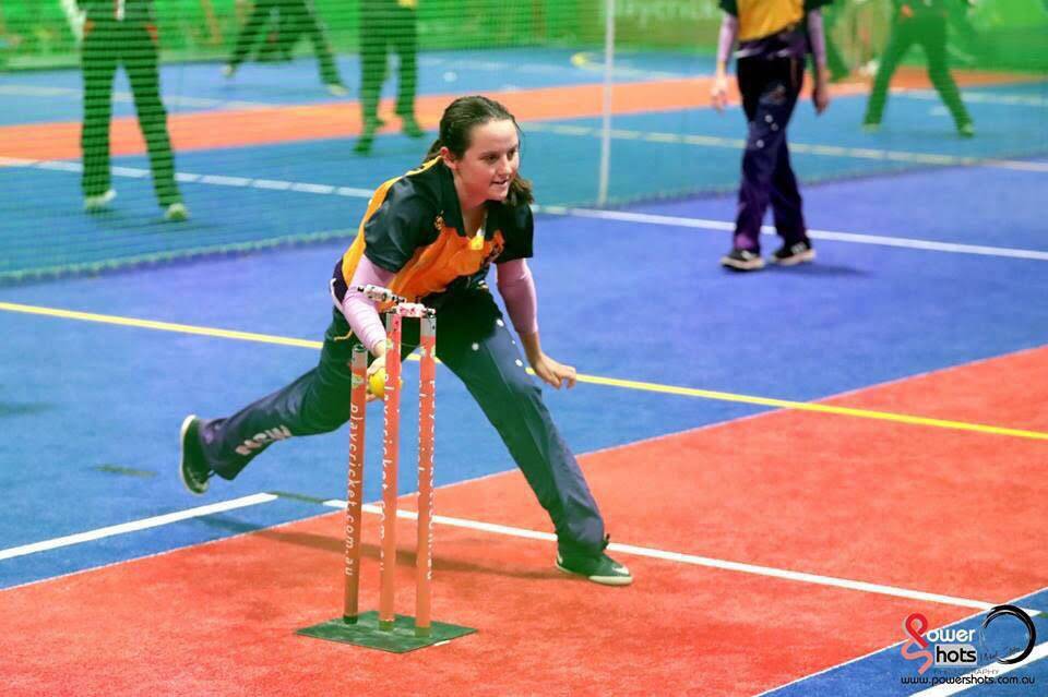 THE NATURAL: Claire McGuirk is set to compete in another nationals - this time in indoor cricket. 
