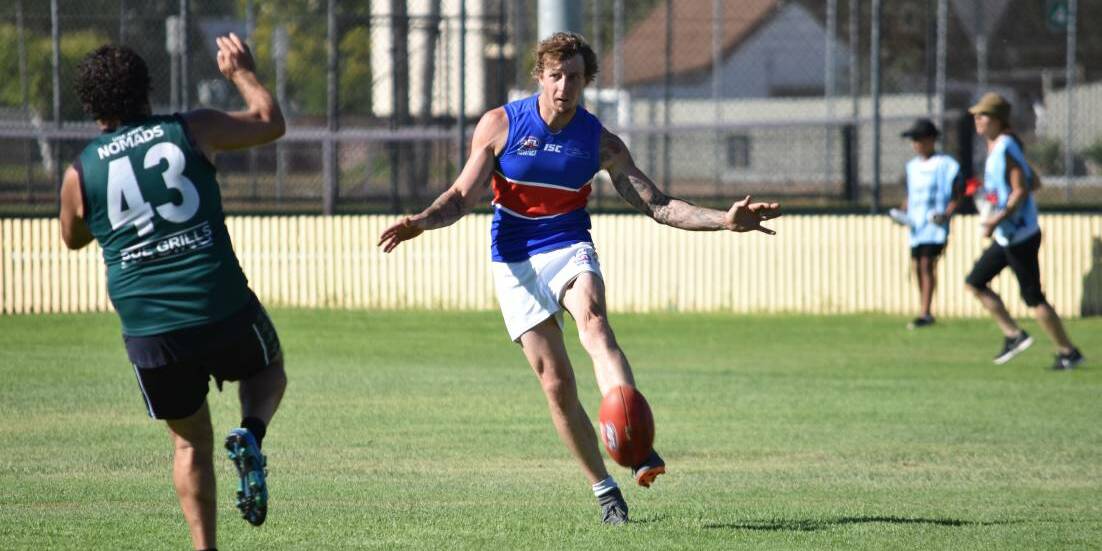 THE GOAL: Bulldogs midfielder Jake Spackman says the side needs to play smarter to defend their AFL North West crown.
