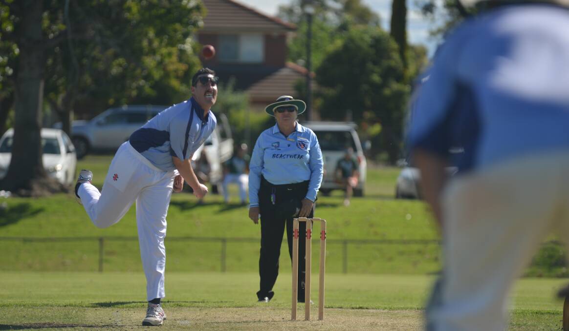 IN A SPIN: Cleal in action for Court House at Kitchener Park this month. Photo: Mark Bode