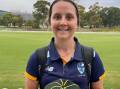 TEEN TALENT: Gunnedah cricketer Claire McGuirk has been named in the Australian under-19 merit side. Photo: Facebook
