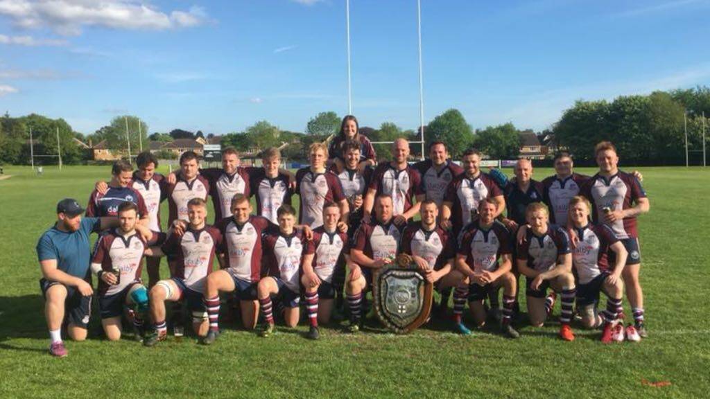 WINNING FEELING: Scarborough celebrate their Yorkshire Shield triumph. Photo: Supplied