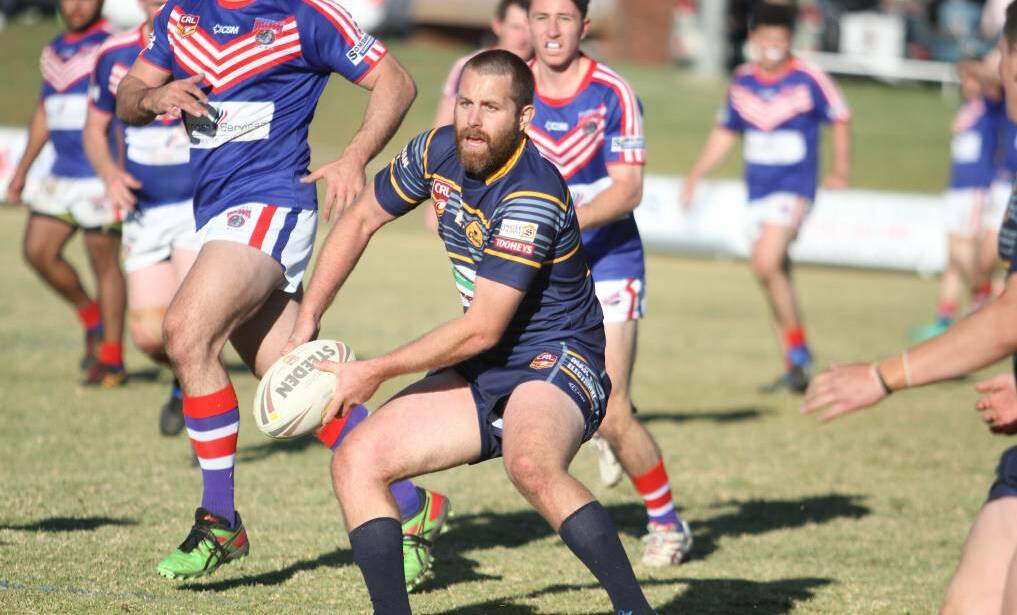 ON SONG: Cowboys leader Matt Wilson posted two tries against the Roos.
