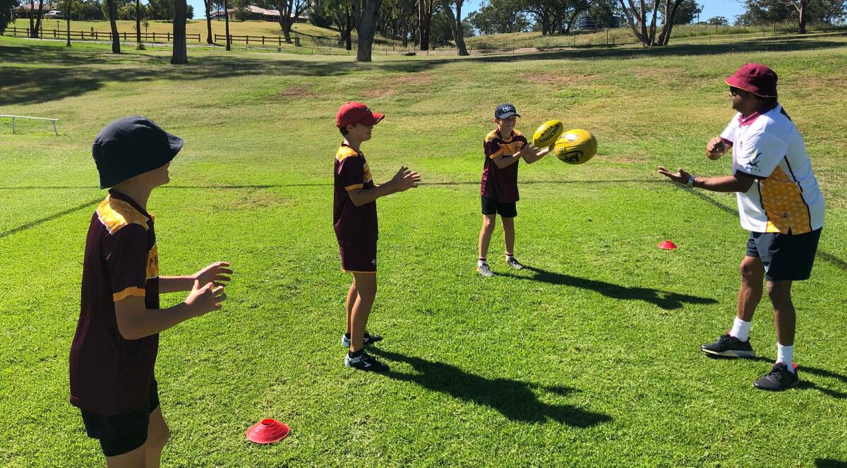 Ready to fly: This Sunday, August 2, the 2020 Inverell RSM AFL Squad will be returning to training.