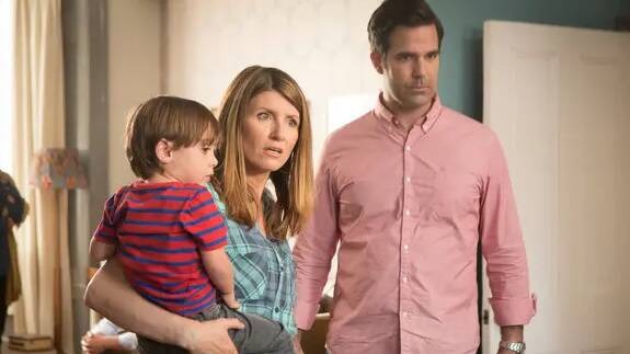 Sharon Horgan stars in Catastrophe, school teacher and mother. Picture: Supplied
