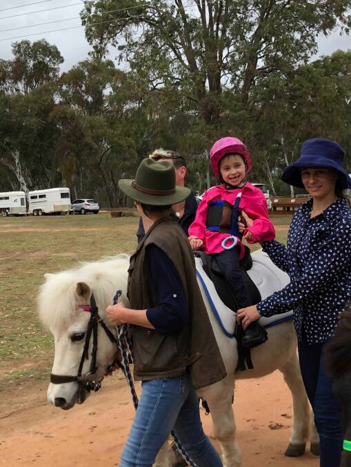 Lucy at the Coonabarabran Pony Camp in 2018.