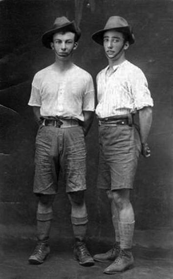 Albert and Paddy Kelly.