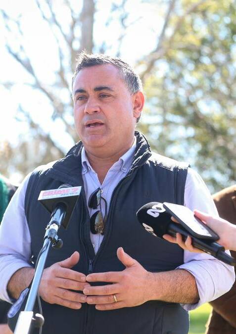 DIGITAL GEOTRAIL: Deputy Premier John Barilaro is promoting a digital geotrail into an ancient volcano in the Warrumbungle National Park. Photo: FILE.