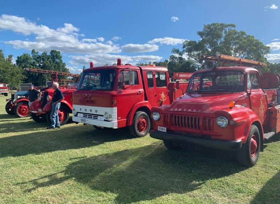 VINTAGE VEHICLES: Tamworth Classic Fire Engine Club is having a fundraiser at the weekend, and an array of old-style trucks will be on site. Photo: Supplied