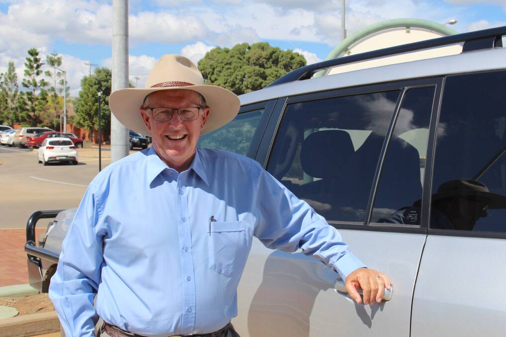 GRANT GIVEN: Member for Parkes Mark Coulton announced the region would receive a chunk of government funding under a program to help regional Australia. Photo: Supplied