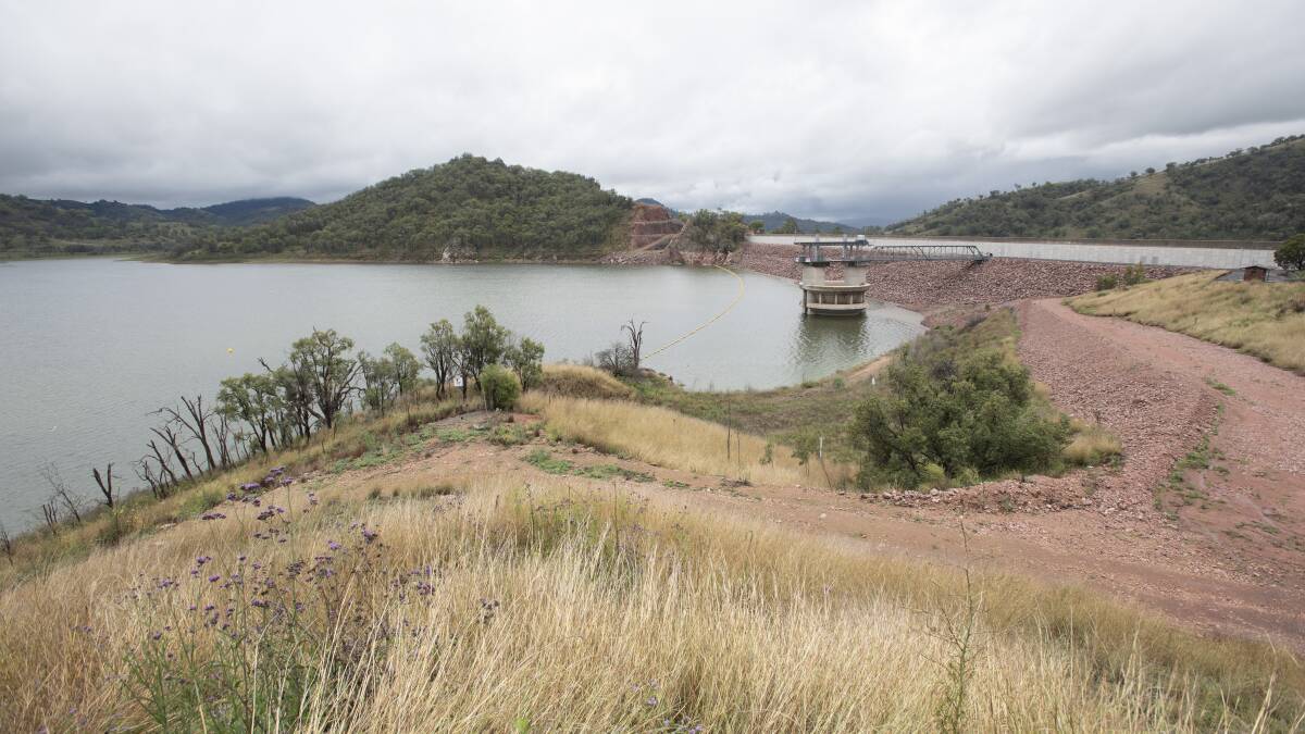 UP AND UP: Chaffey Dam has hit the magic mark for Level 1 water restrictions, and council is poised to make an official announcement next week. Photo: Peter Hardin