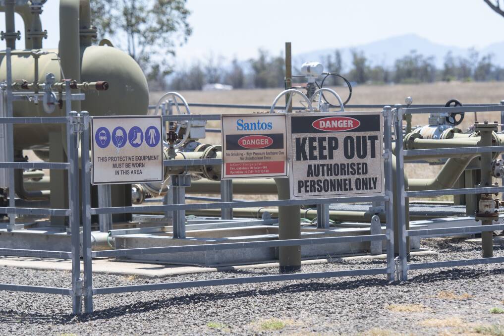 GAS GIANT: Santos has taken the first steps towards expanding its controversial Narrabri Gas Project into the high-value agriculture region of the Liverpool Plains. Photo: Peter Hardin