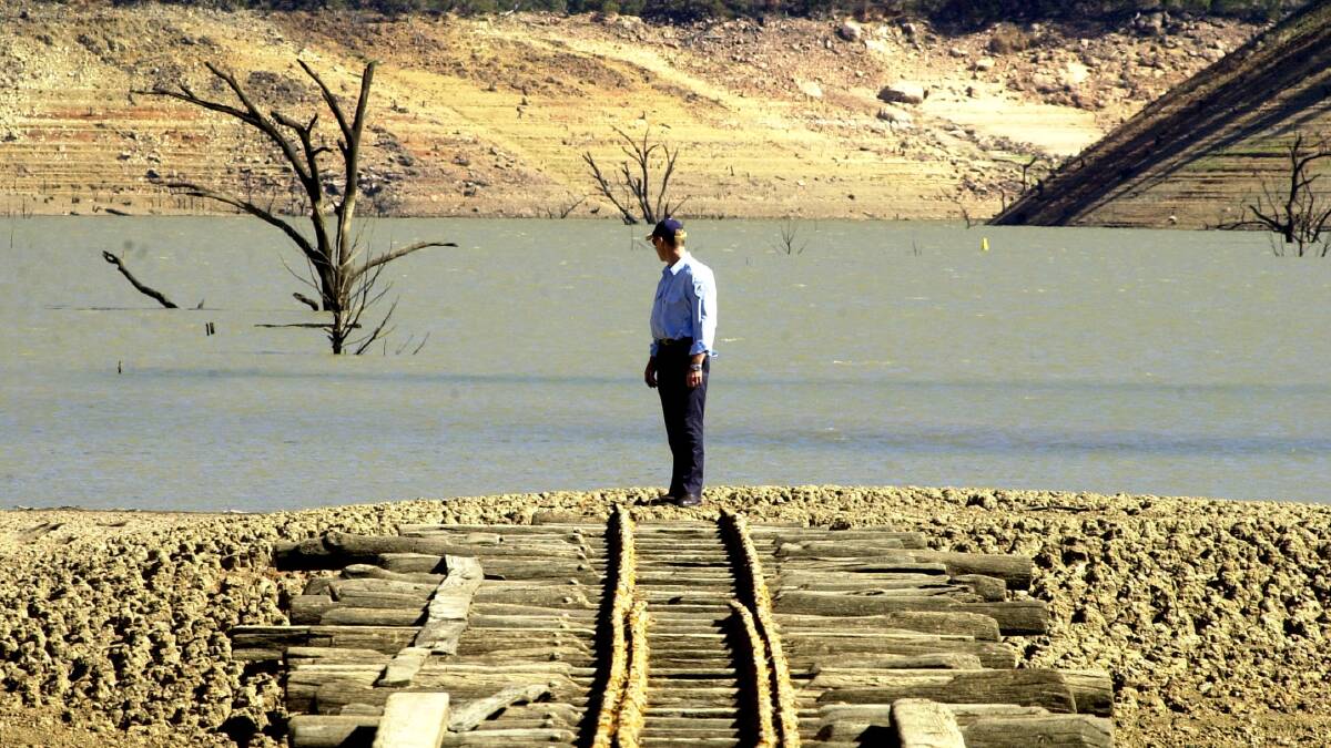A sad situation for our dam storages in NSW.