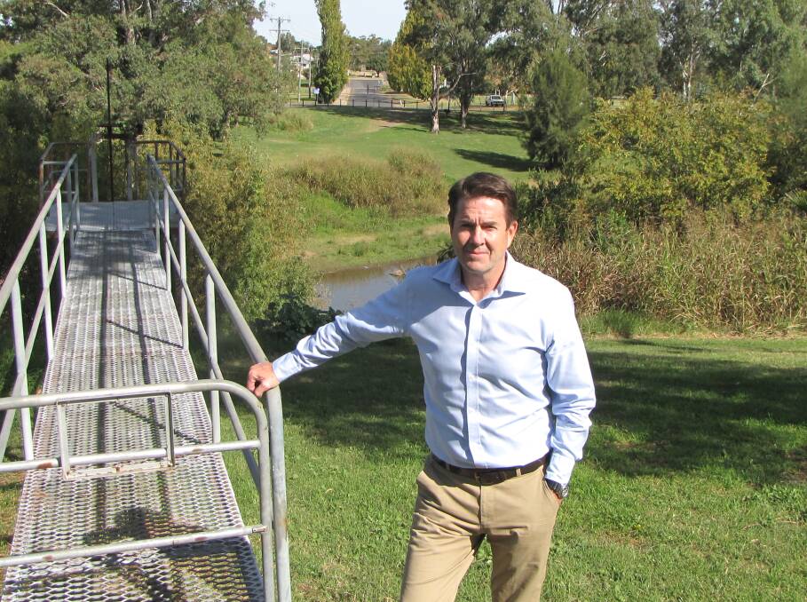 WATER PLANNING: Tamworth MP Kevin Anderson is seeking the communitys views on water management to help shape future plans. Photo: Supplied