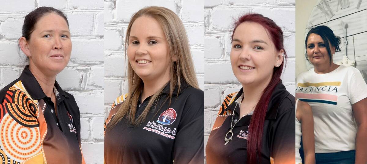 EDUCATORS UPSKILL: Gunnedah early childhood educators Sheree Bilsborough, Ashleigh Phillips, Rachel Barber and Lana Boxsell have all received a scholarship which will enable them to be degree qualified. 