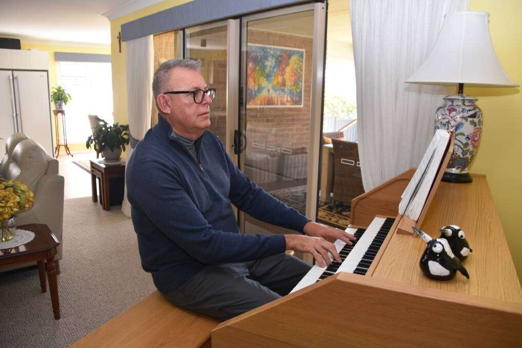 HOLY ORDERS: Organist Peter Sanders said he was sacked from his position as an organist unless he abandoned his marriage. Photo: Andrew Messenger