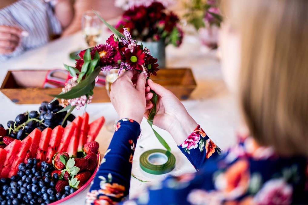  CREATIVE ESCAPE: Diana Lampard and Veronica Filby launched the initiative with the hope of connecting rural women and providing them with a fun, creative escape.