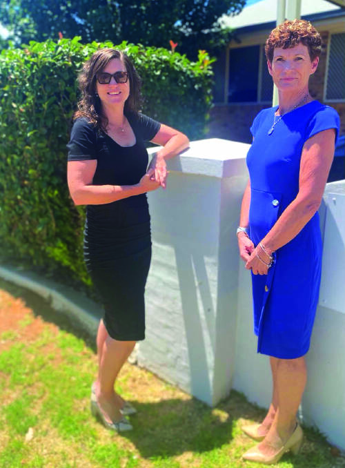 NEW CHAPTER: McLean Care Mackellar's new general manager Sarah Wade with McLean Care CEO Sue Thomson. Photo: Supplied 