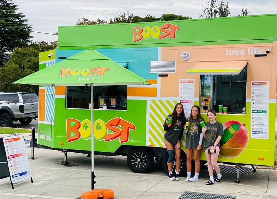 BACK AGAIN: Boost Juice is back by popular demand for Gunnedah locals, but for a limited time only. Photo: Supplied 