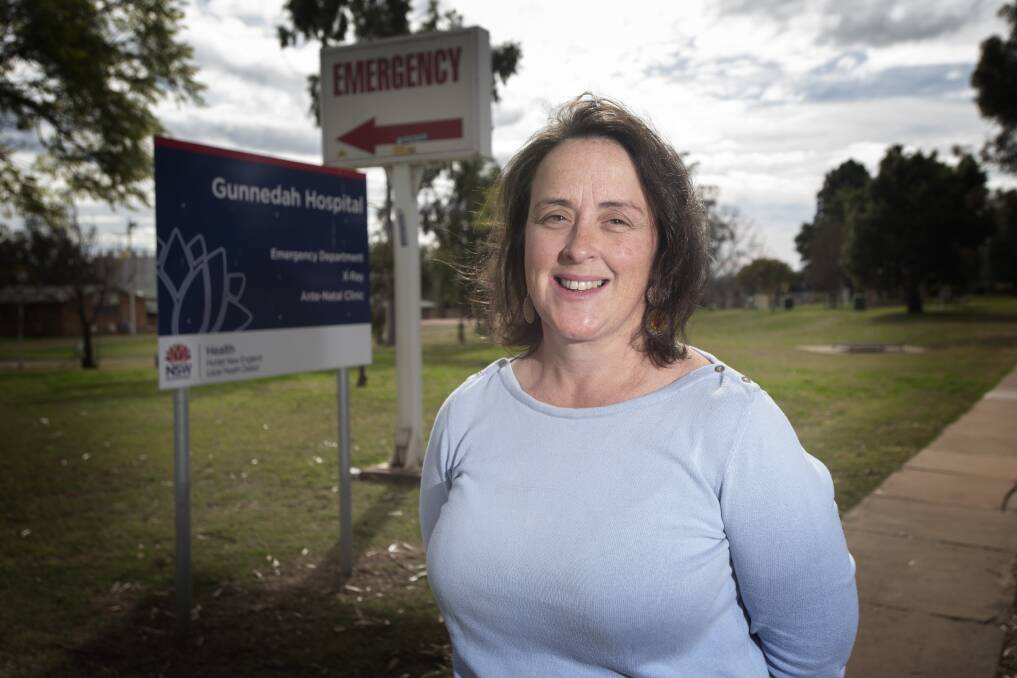 ONGOING FIGHT: Gunnedah PaediatRic and Maternity Support (PRAMS) member Rebecca Ryan has welcomed funding for the new Gunnedah Hospital in the NSW Budget. Photo: Peter Hardin 