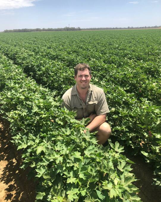 FUTURE LEADER: Gunnedah cotton grower Matthew Whittaker. Photo: supplied 