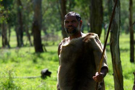 LOCAL TALENT: Local actor Patrick Strong plays the Gamilaroi Elder and Leader in Short Film Mungo, a showcase of Gamilaraay language, culture and history. Photo: Simon Cardwell from Cardwell Photography.
