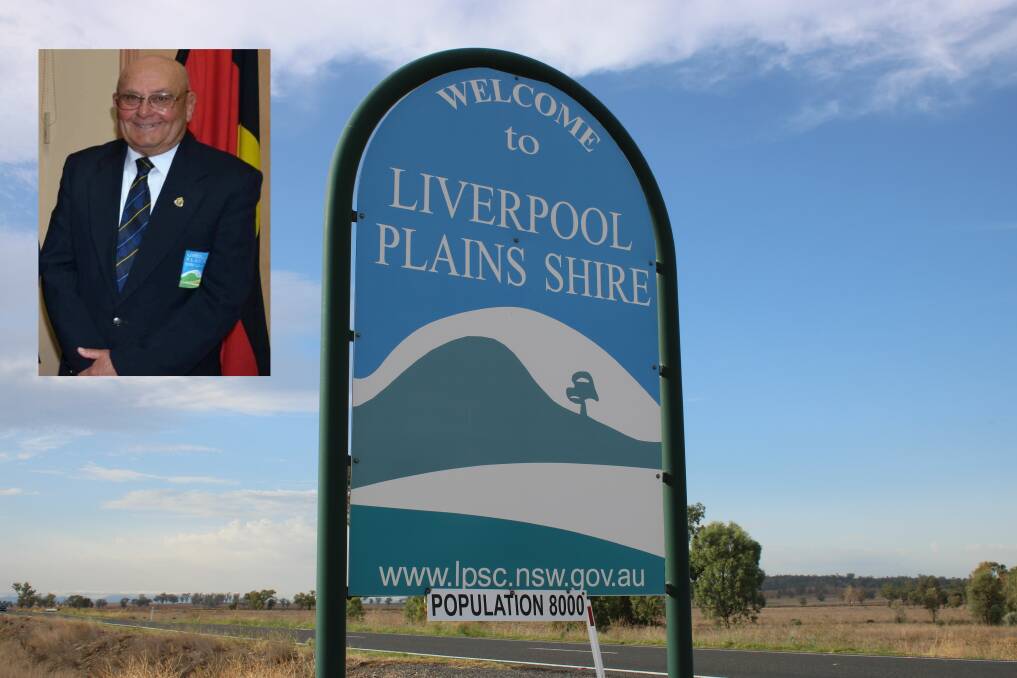 RATES PUSH: Liverpool Plains Shire mayor Doug Hawkins (inset) is pushing for a Special Rate Variation in order to secure the council's financial future. 