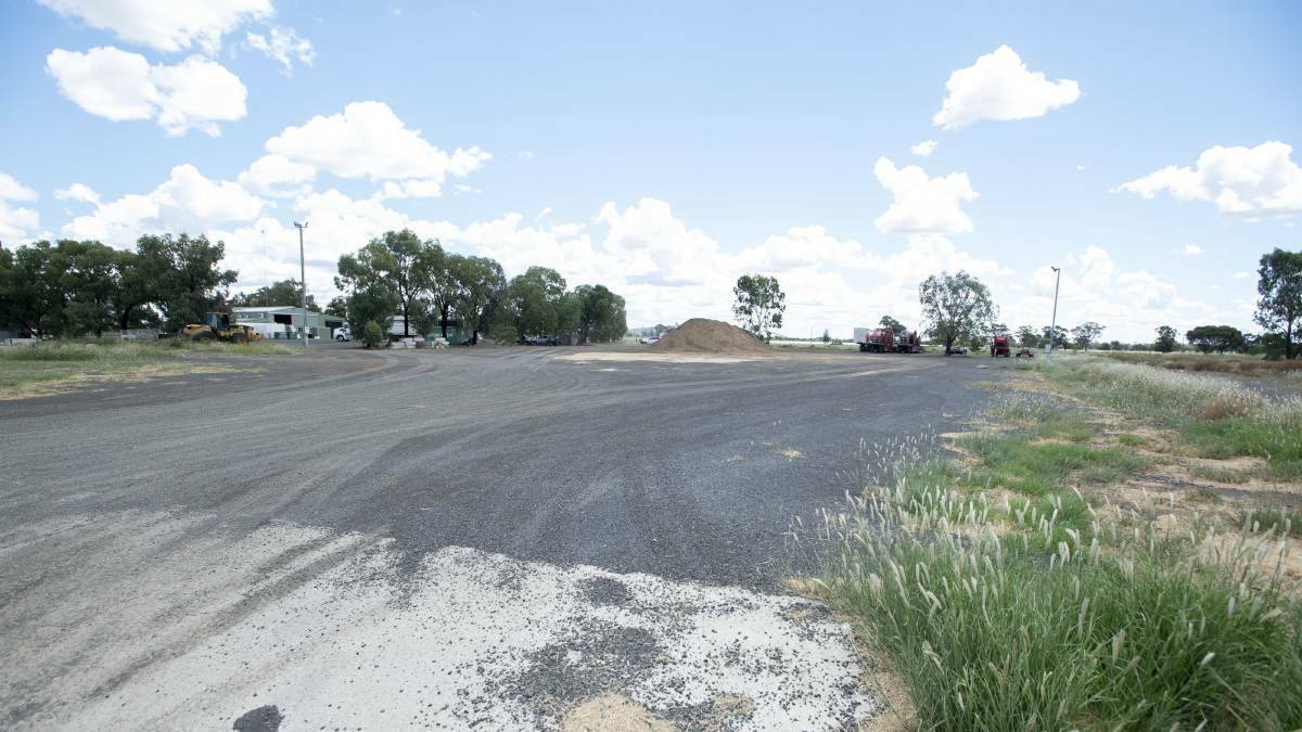 IN PLANNING: The site of the proposed Gunnedah waste facility project. Photo: Peter Hardin