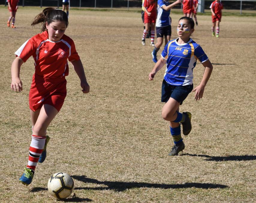 ON THE UP: Gunnedah and District Soccer Association is hoping to set up a junior women's competition this year. Photo: File.