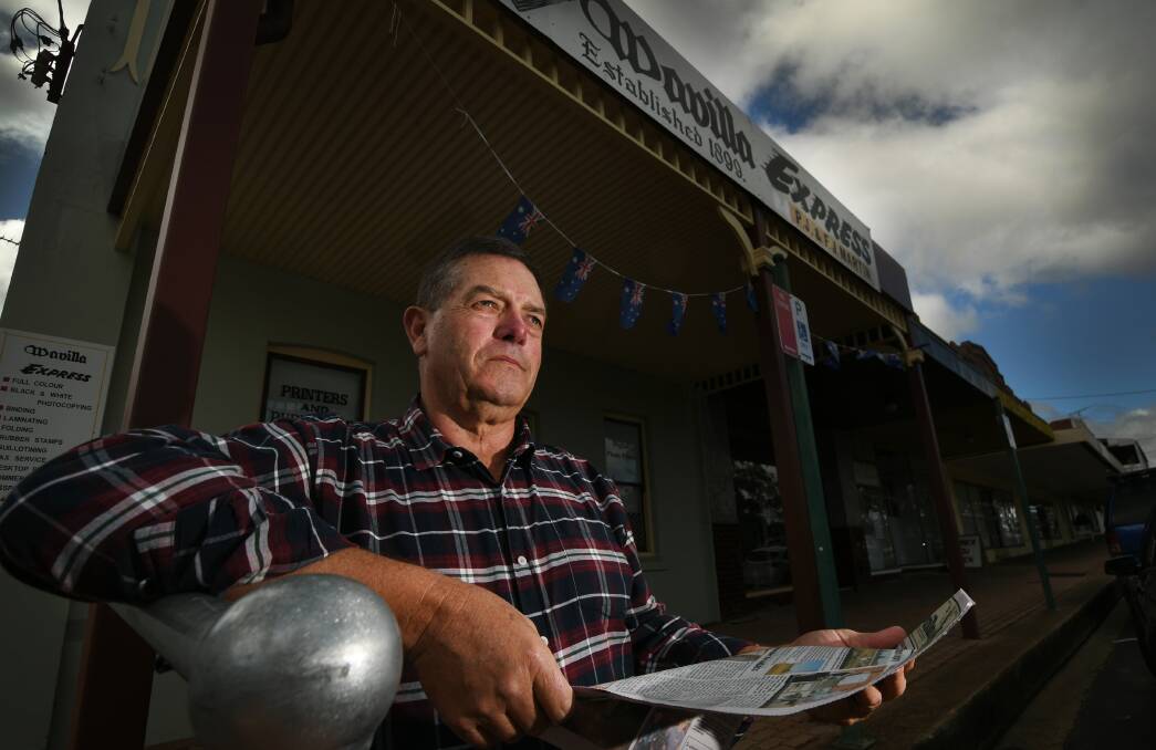 BIG ROLE: Manilla Express editor John Martin said he hopes the latest parlimentary inquiry into regional media discovers how important it is to local communities. Photo: Gareth Gardner, file